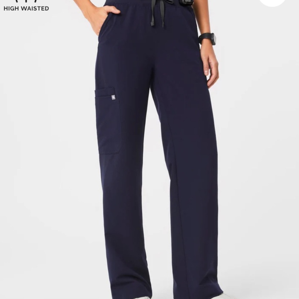 Figs Navy Isabel Scrub Pants